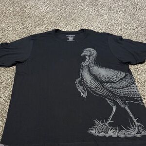Black Wild Turkey Graphic T-Shirt